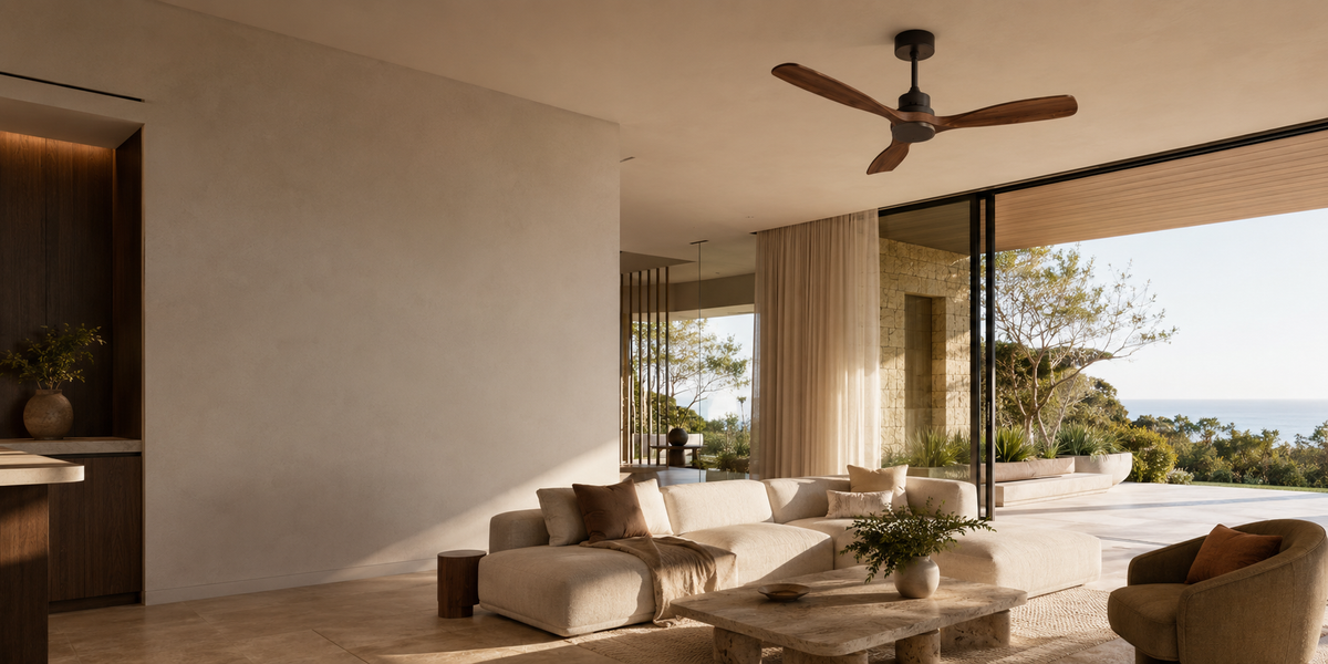 Aussie Ceiling Fans in a modern Australian home