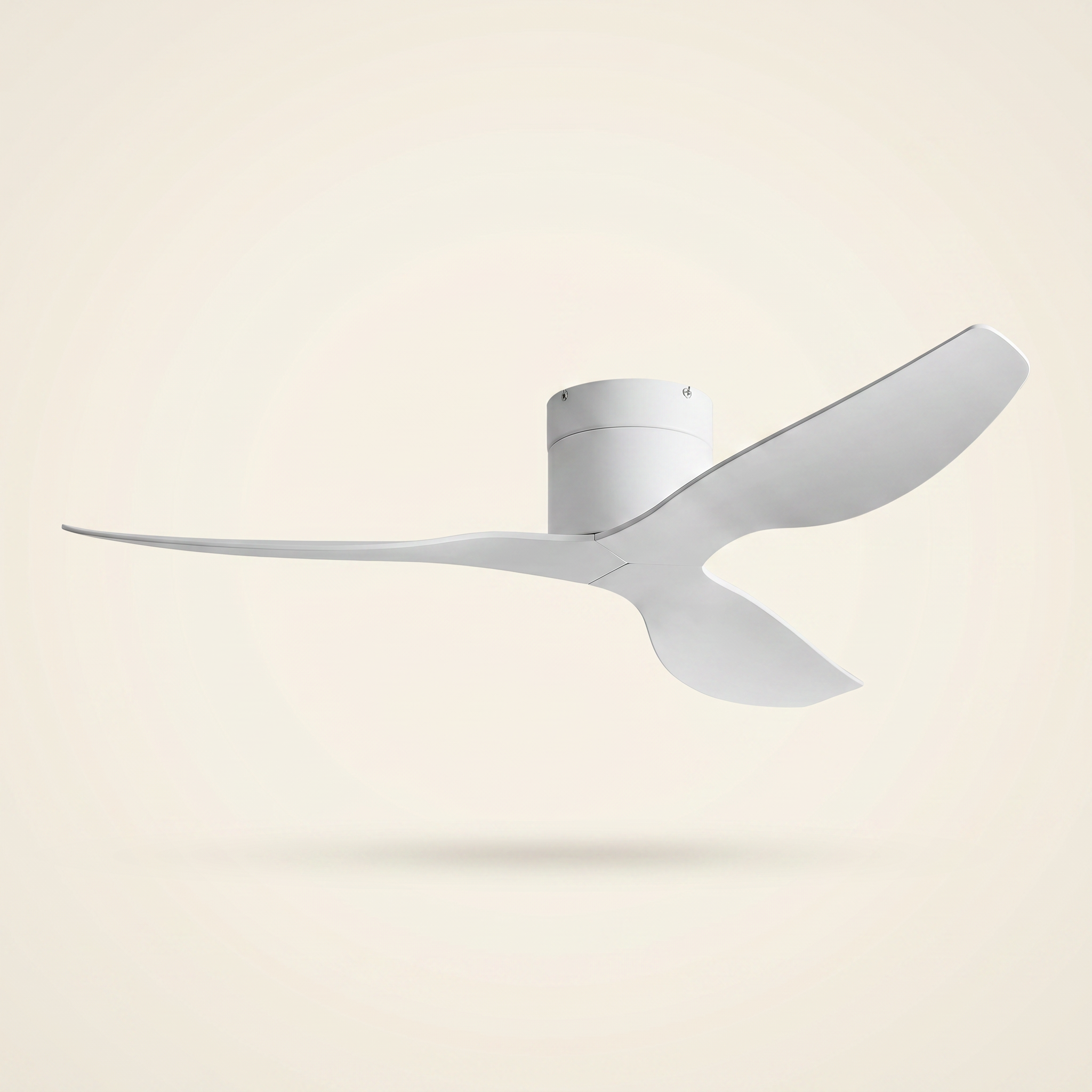 Coogee Flush Mount DC Ceiling Fan — White | aussieceilingfans