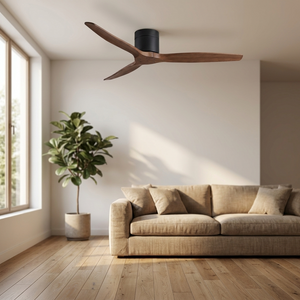 TurboFlow 132 cm ceiling fan in a living room