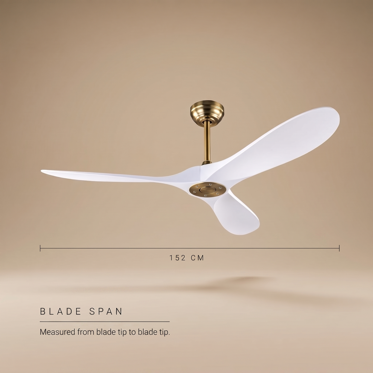 VistaWood 152 cm blade span dimension