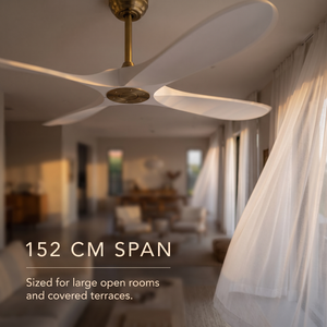 152 cm blade span airflow