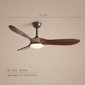 Lorne ceiling fan blade span 152 cm