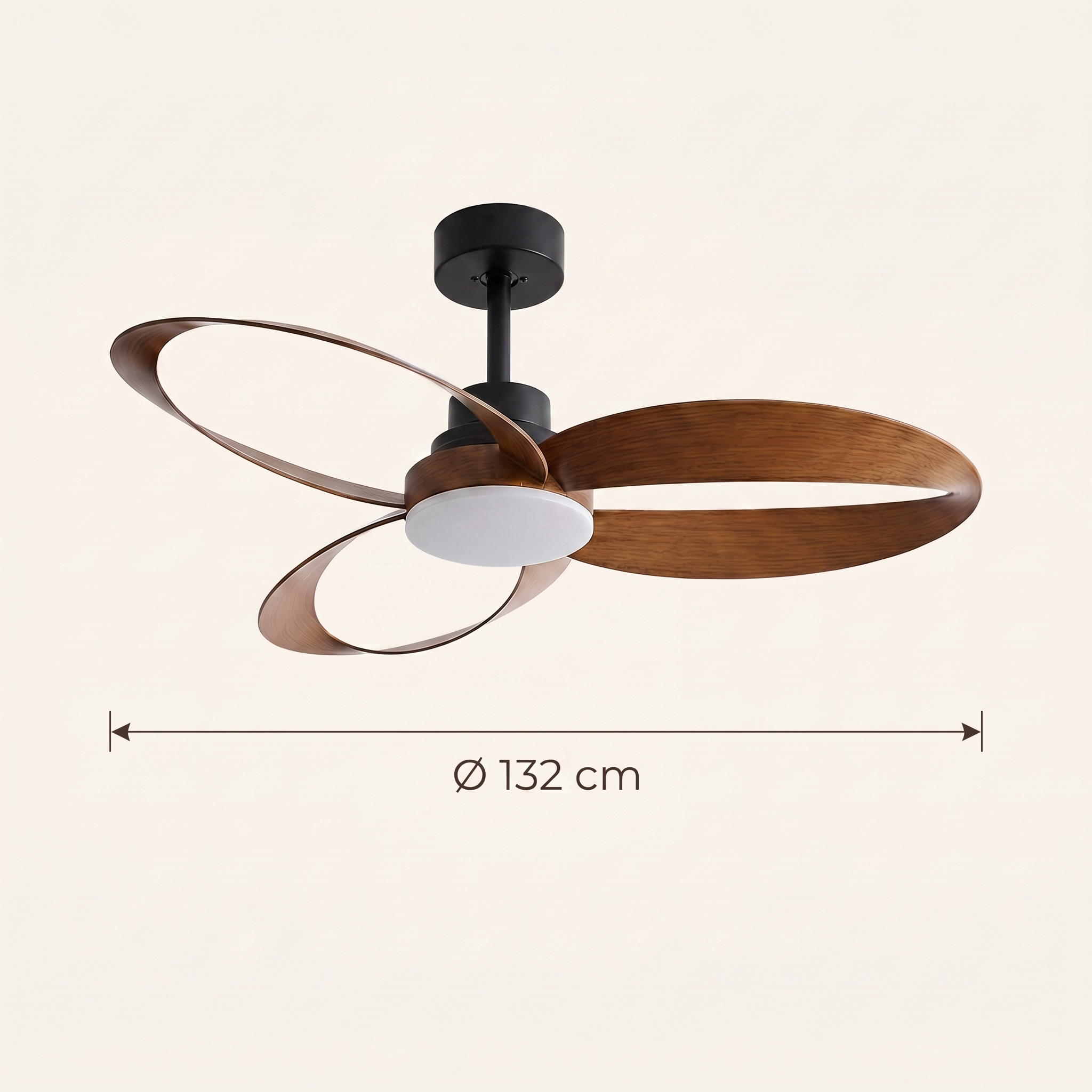 Sorrento — Sorrento Designer DC Ceiling Fan with 24 W LED | aussieceilingfans