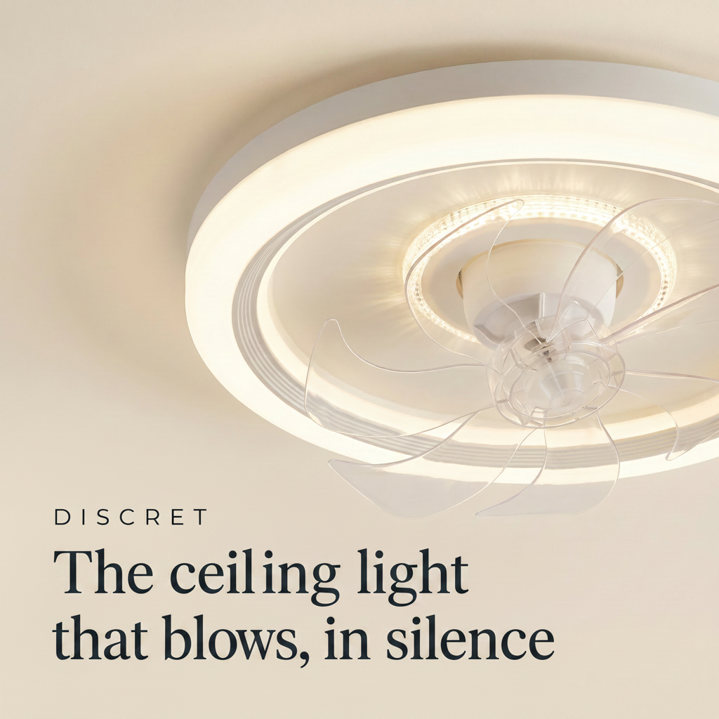 Pearl Low-Profile LED Ceiling Fan 48 cm | aussieceilingfans