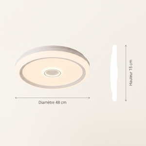 Pearl Low-Profile LED Ceiling Fan 48 cm | aussieceilingfans